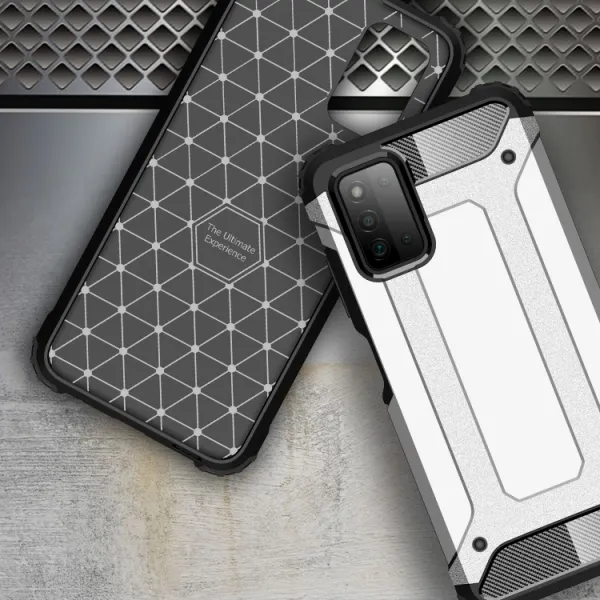 TOUGH Ochranný kryt Samsung Galaxy A03s modrý