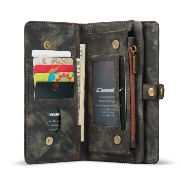 WALLET Ochranný kryt s peňaženkou 2v1 pre Apple iPhone 13 Pro Max čierny