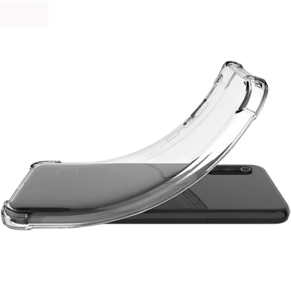 IMAK Ochranný silikónový kryt + fólia HTC Desire 20 Pro priehľadný