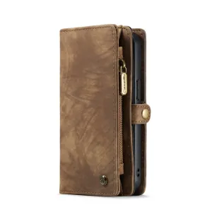 WALLET Ochranný kryt s peňaženkou 2v1 pre Apple iPhone 13 Pro Max hnedý