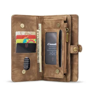 WALLET Ochranný kryt s peňaženkou 2v1 pre Apple iPhone 13 Pro Max hnedý