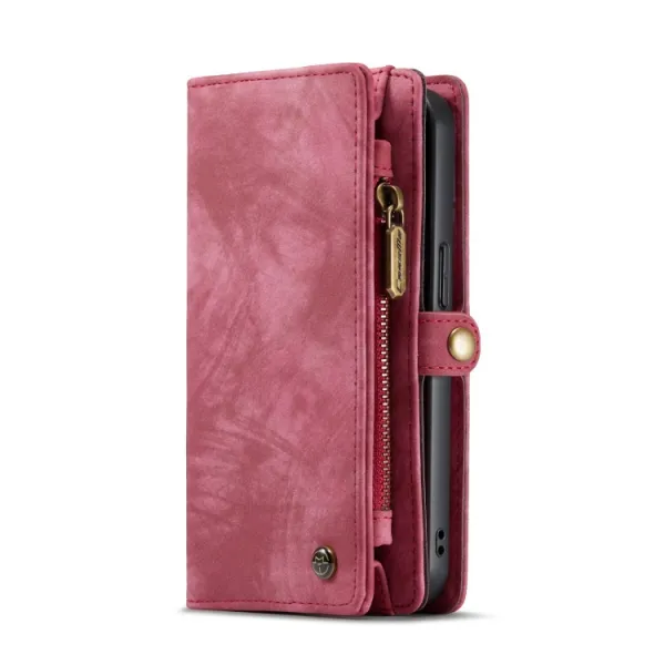 WALLET Ochranný kryt s peňaženkou 2v1 pre Apple iPhone 13 mini ružový