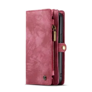 WALLET Ochranný kryt s peňaženkou 2v1 pre Apple iPhone 13 mini ružový