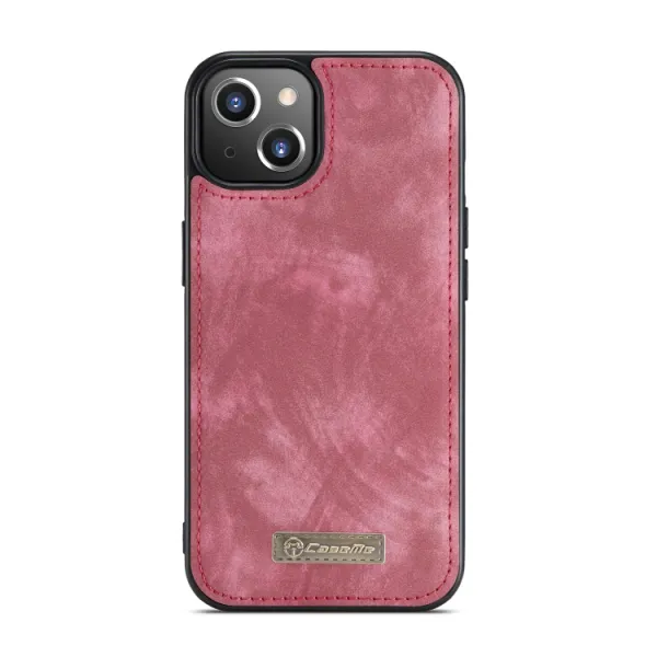 WALLET Ochranný kryt s peňaženkou 2v1 pre Apple iPhone 13 mini ružový