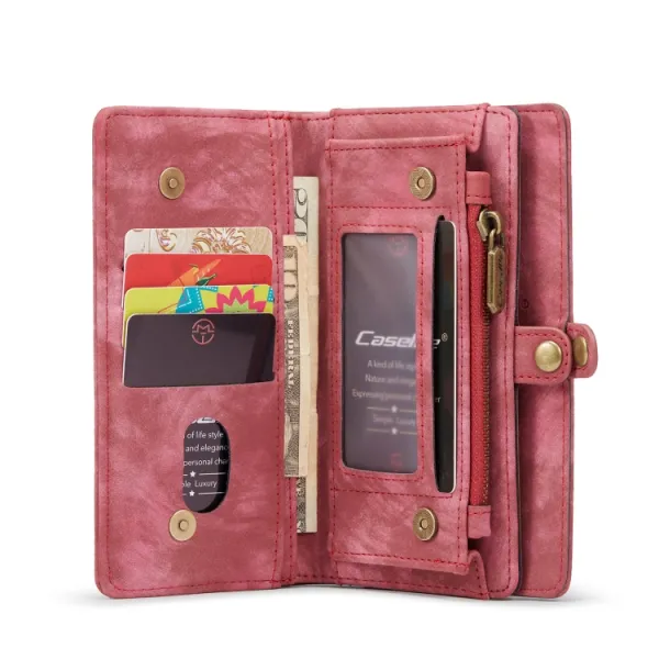 WALLET Ochranný kryt s peňaženkou 2v1 pre Apple iPhone 13 mini ružový