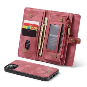 WALLET Ochranný kryt s peňaženkou 2v1 pre Apple iPhone 13 mini ružový