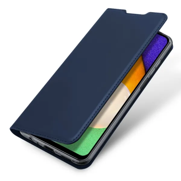 DUX Peňaženkový kryt Samsung Galaxy A03s modrý