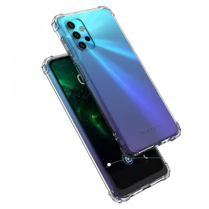 MG Anti Shock Military silikónový kryt na Samsung Galaxy A32 5G, priesvitný