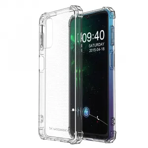 MG Anti Shock Military silikónový kryt na Samsung Galaxy A32 5G, priesvitný
