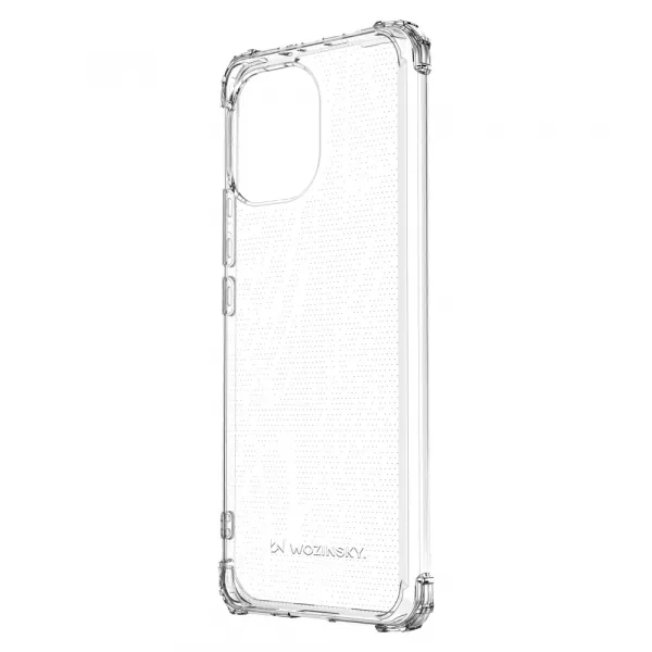 MG Anti Shock Military silikónový kryt na Xiaomi Mi 11, priesvitný