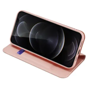 DUX Peňaženkový kryt Apple iPhone 13 Pro Max ružový