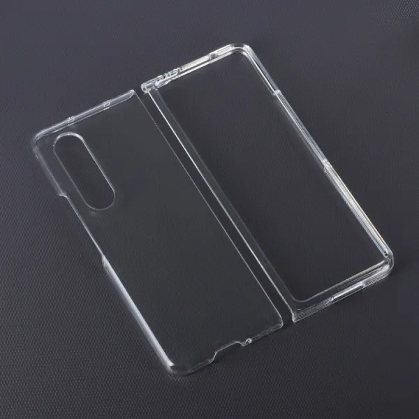 Ochranný plastový kryt Samsung Galaxy Z Fold 3 5G priehľadný