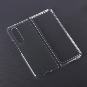 Ochranný plastový kryt Samsung Galaxy Z Fold 3 5G priehľadný