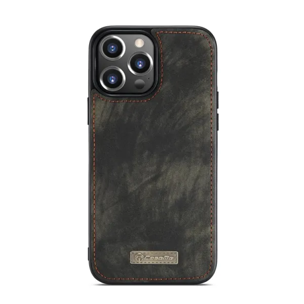 WALLET Ochranný kryt s peňaženkou 2v1 pre Apple iPhone 13 Pro Max čierny