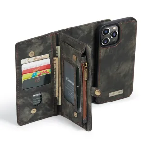 WALLET Ochranný kryt s peňaženkou 2v1 pre Apple iPhone 13 Pro Max čierny
