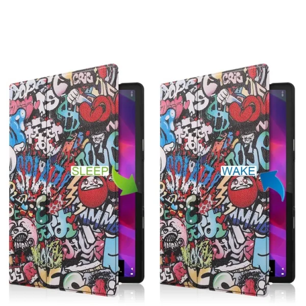 ART Zaklápací obal Lenovo Yoga Tab 11 GRAFFITI