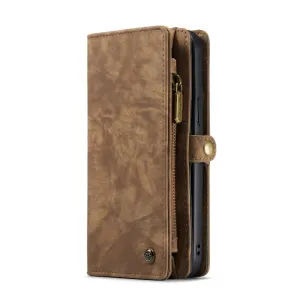 WALLET Ochranný kryt s peňaženkou 2v1 pre Apple iPhone 13 Pro hnedý