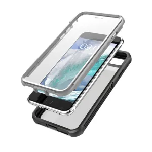 SOLID Obojstranný kryt Apple iPhone iPhone SE 2022 / 2020 / iPhone 8 / 7 čierny