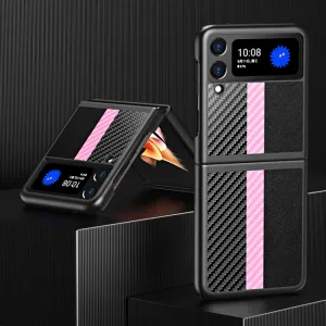CARBON Ochranný kryt Samsung Galaxy Z Flip 3 5G ružový