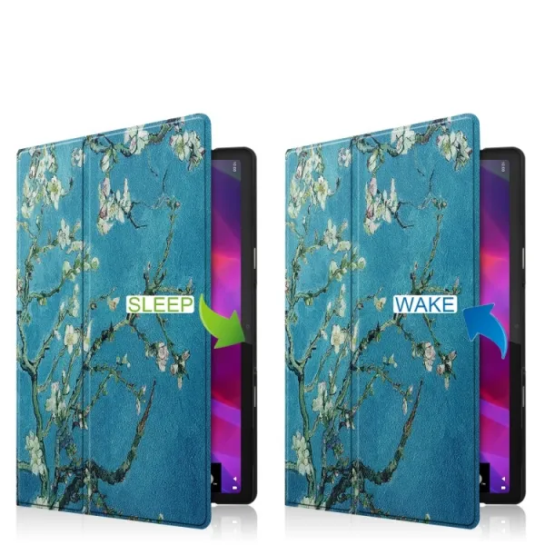 ART Zaklápací obal Lenovo Yoga Tab 11 APRICOT BLOSSOM
