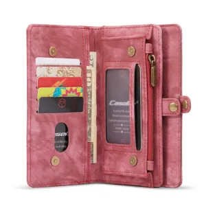 WALLET Ochranný kryt s peňaženkou 2v1 pre Apple iPhone 13 Pro ružový