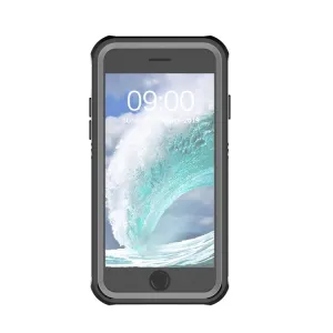 SOLID Obojstranný kryt Apple iPhone iPhone SE 2022 / 2020 / iPhone 8 / 7 čierny