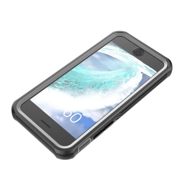 SOLID Obojstranný kryt Apple iPhone iPhone SE 2022 / 2020 / iPhone 8 / 7 čierny