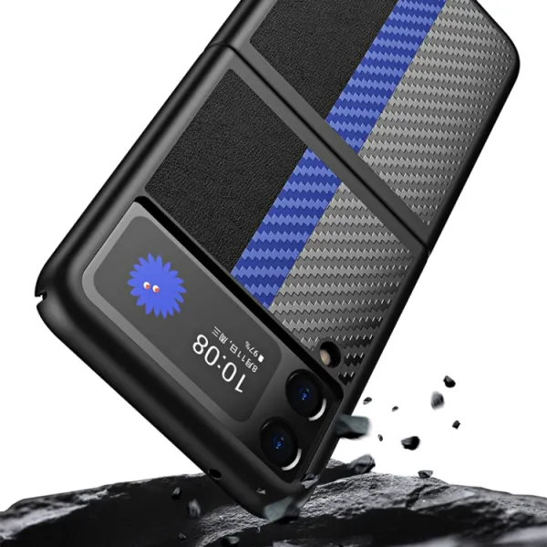 CARBON Ochranný kryt Samsung Galaxy Z Flip 3 5G ružový