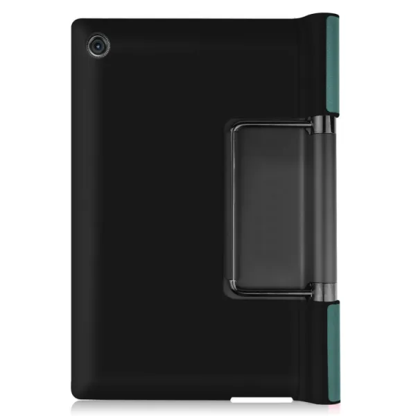 LEATHER Zaklápací obal Lenovo Yoga Tab 11 zelený