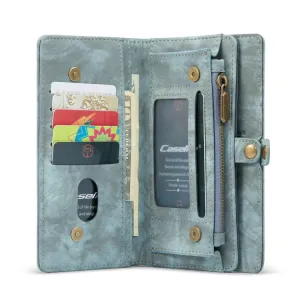 WALLET Ochranný kryt s peňaženkou 2v1 pre Apple iPhone 13 Pro modrý