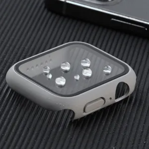 Plastový kryt s ochranným sklom pre Apple Watch6 / SE / 5 / 4 (44mm) ružový