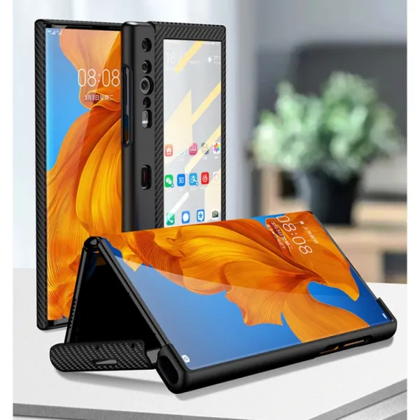 GKK Ochranný kryt so sklom Huawei Mate Xs CARBON