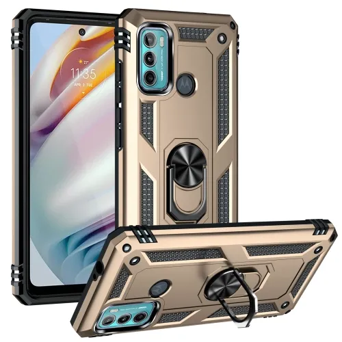 RING Ochranný obal Motorola Moto G60 zlatý