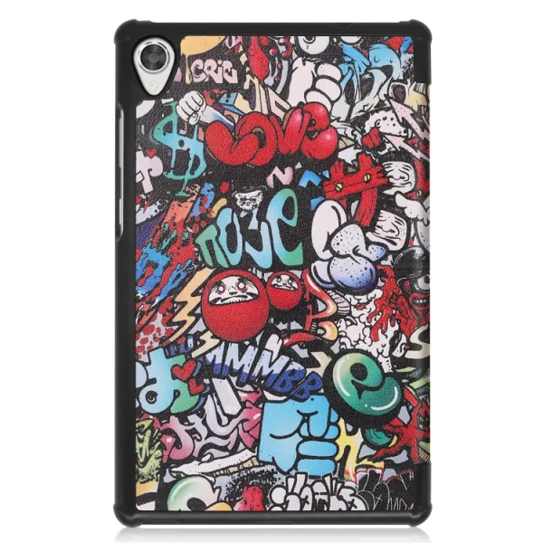 ART Zaklápací obal Lenovo Tab M8 (TB-8505) / Tab M8 3. generácia GRAFFITI