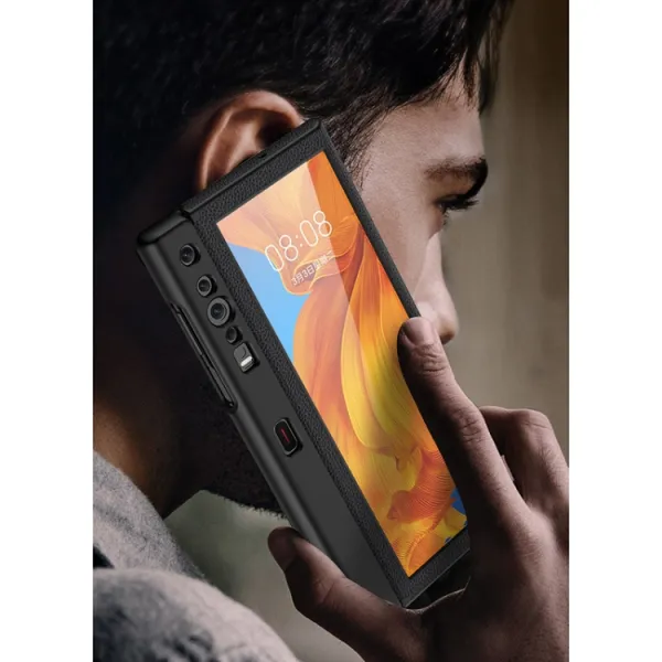 GKK Ochranný kryt so sklom Huawei Mate Xs CARBON