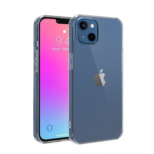 Silikónový kryt Apple iPhone 13 mini priehľadný