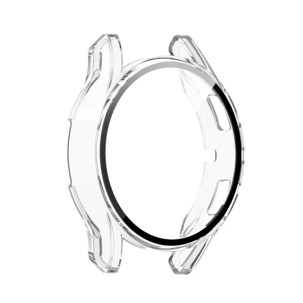 Ochranný kryt s tvrdeným sklom pre Samsung Galaxy Watch 4 44mm priehľadný