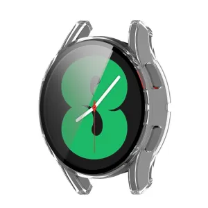 Ochranný kryt s tvrdeným sklom pre Samsung Galaxy Watch 4 44mm priehľadný