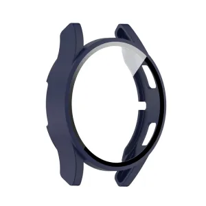 Ochranný kryt s tvrdeným sklom pre Samsung Galaxy Watch 4 40mm modrý
