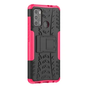 STAND Extra odolný obal Motorola Moto G60 ružový