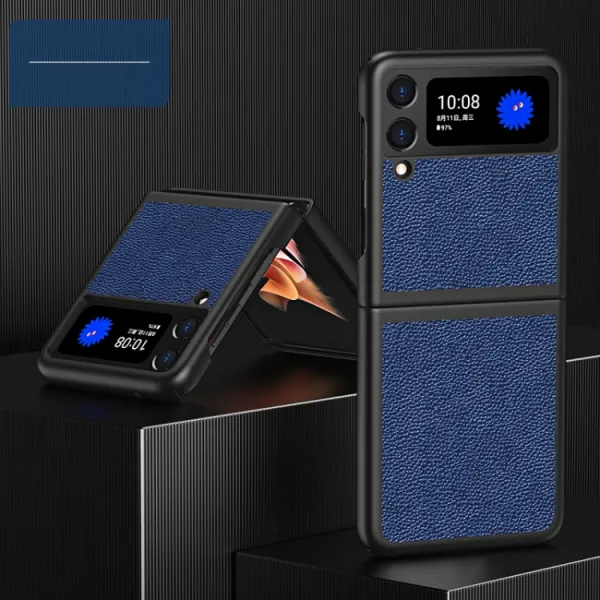 GRAIN Plastový kryt Samsung Galaxy Z Flip 3 5G modrý