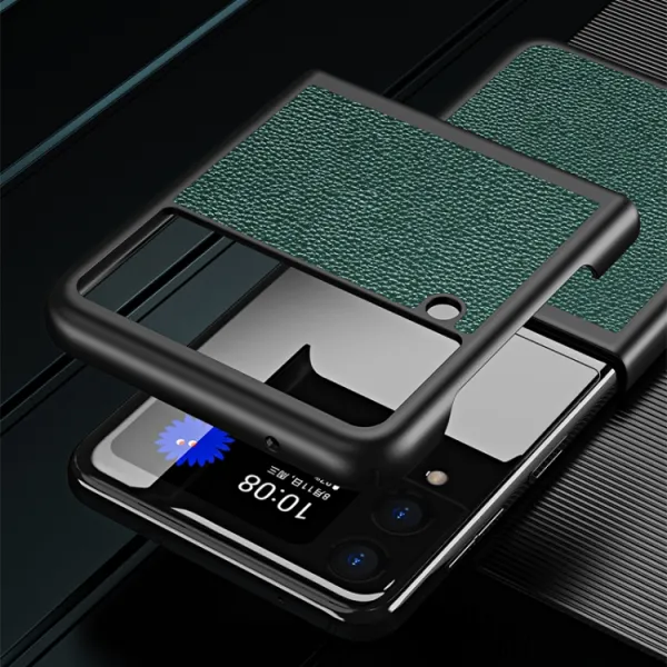 GRAIN Plastový kryt Samsung Galaxy Z Flip 3 5G modrý