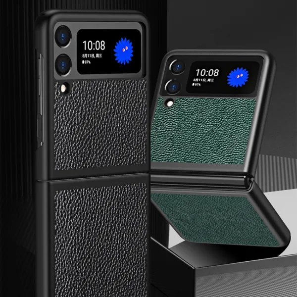 GRAIN Plastový kryt Samsung Galaxy Z Flip 3 5G modrý