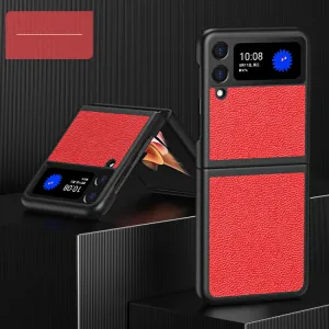 GRAIN Plastový kryt Samsung Galaxy Z Flip 3 5G červený