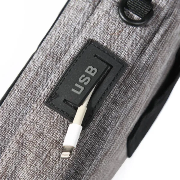 CANVAS Univerzálne puzdro na mobil s uhlopriečkou do 7" čierne