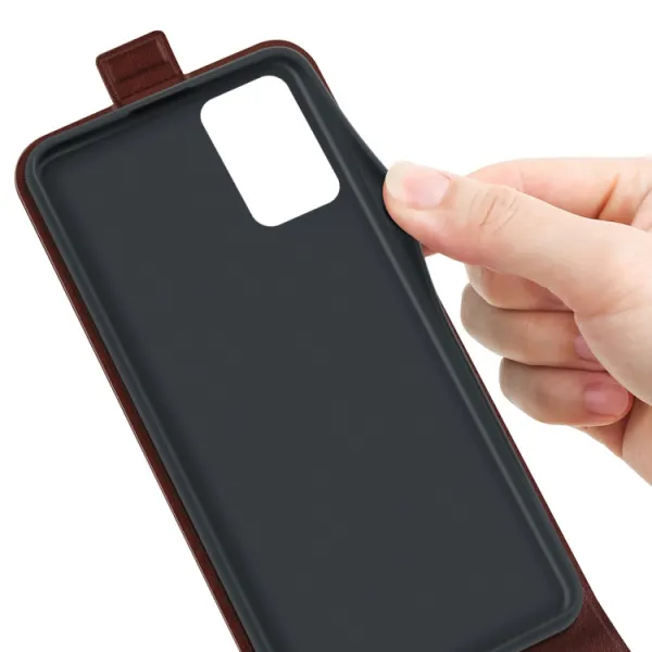 Vyklápacie puzdro Xiaomi Redmi 10 / Redmi 10 2022 hnedý