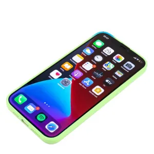ENKAY Obal + 3D sklo Apple iPhone 13 mini béžový