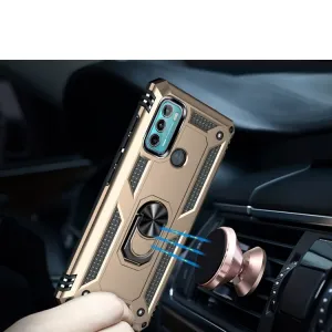 RING Ochranný obal Motorola Moto G60 zlatý