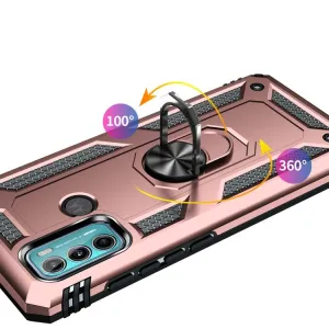 RING Ochranný obal Motorola Moto G60 ružový