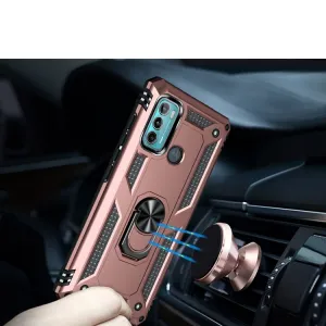 RING Ochranný obal Motorola Moto G60 ružový